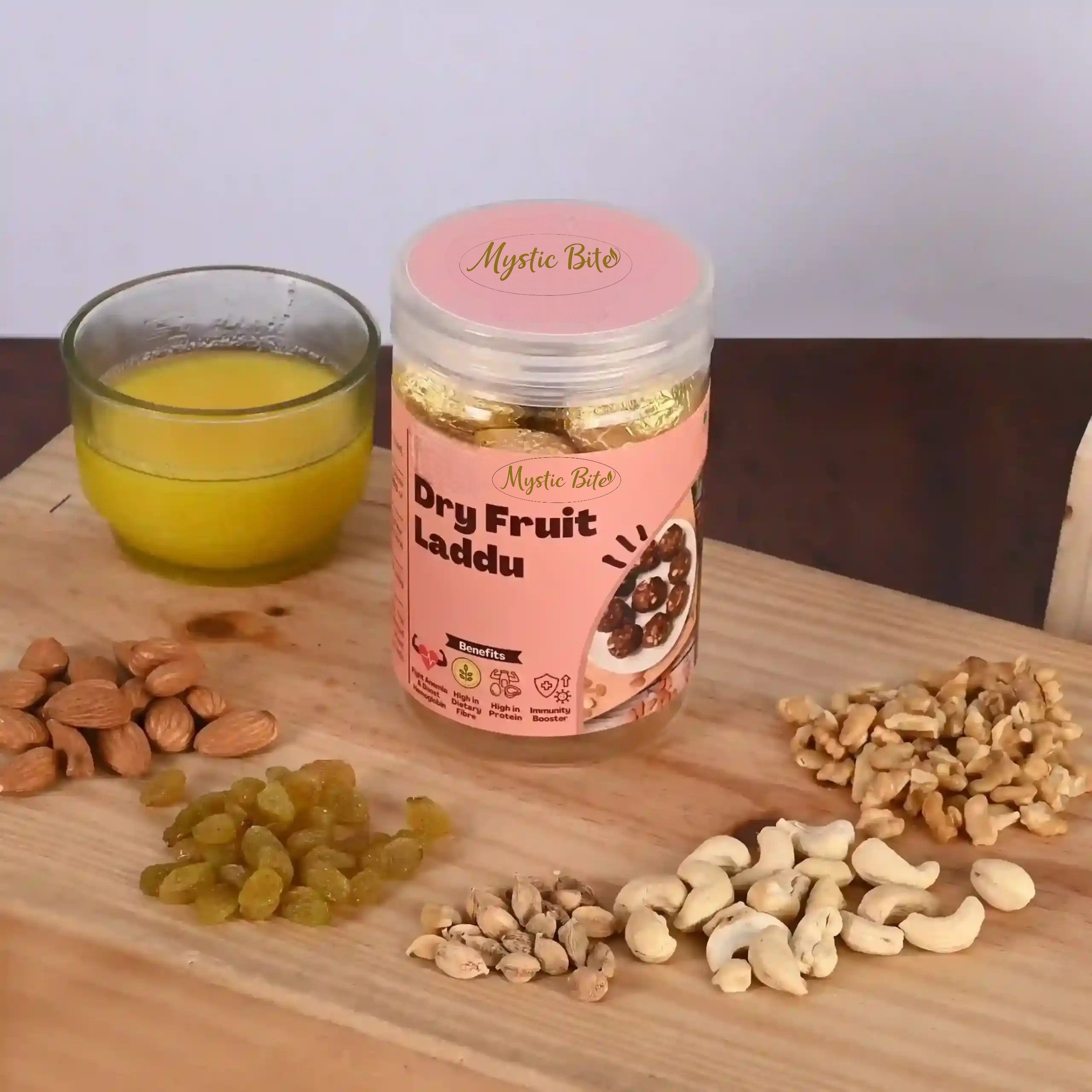 High Energy Dry Fruit Laddu