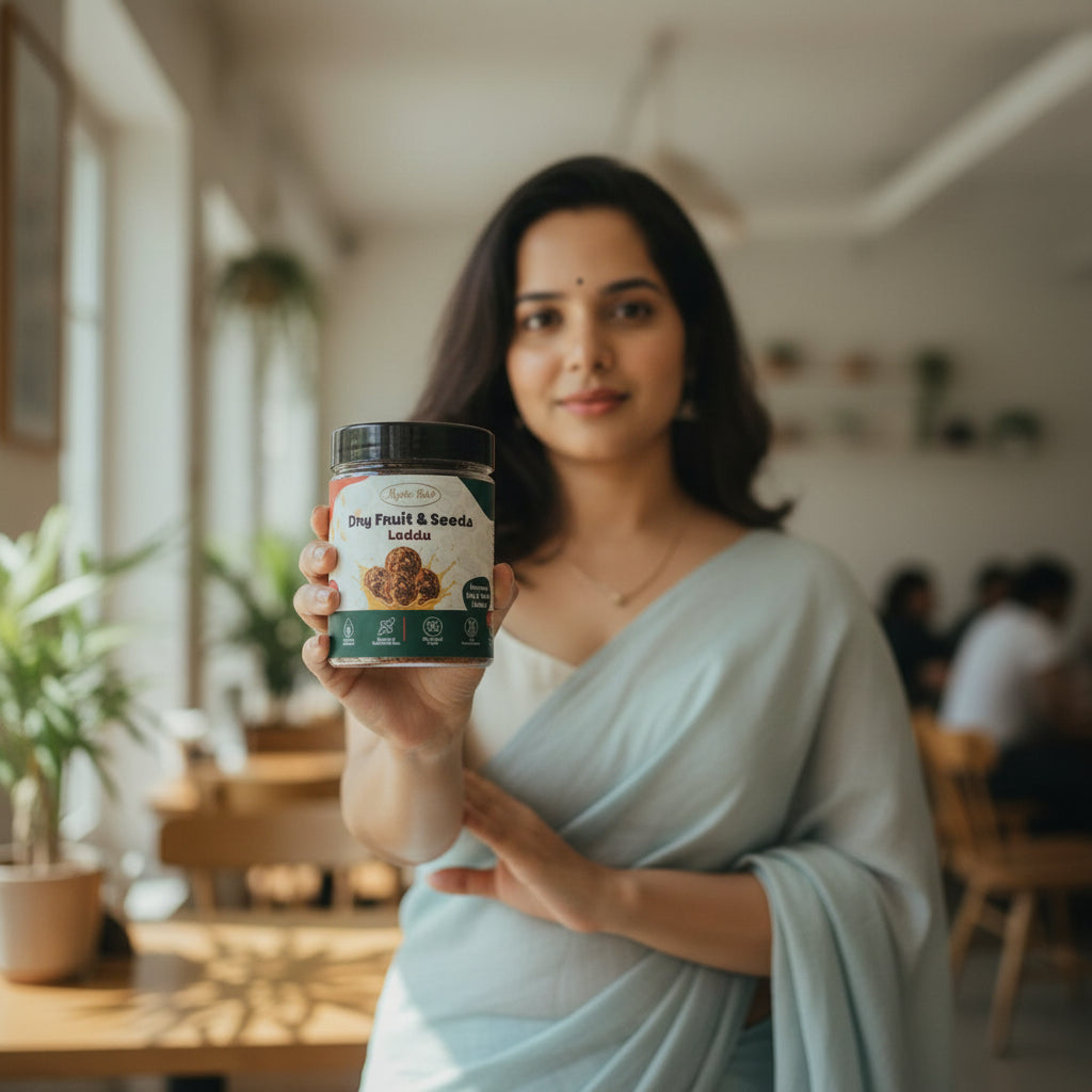 High Energy Dry Fruit Laddu - 500 gram